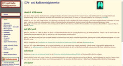 Desktop Screenshot of edv-und-radio-nostalgieservice.de