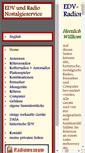 Mobile Screenshot of edv-und-radio-nostalgieservice.de